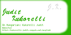 judit kukorelli business card